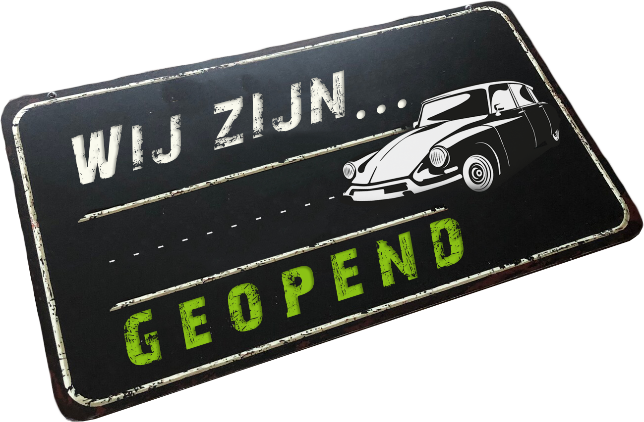 We zijn open!